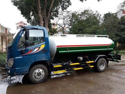 Xe ô tô xi téc chở nước rửa đường Thaco ollin 500B 5 khối