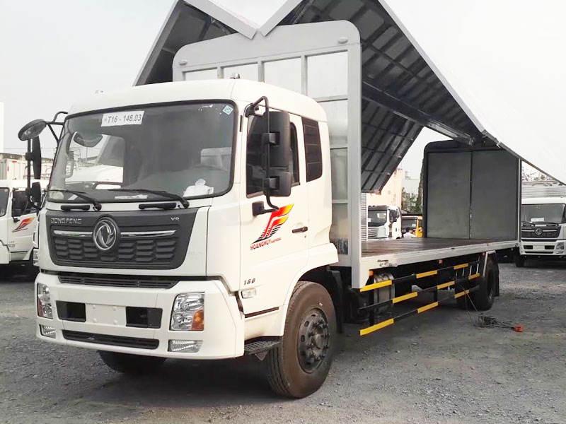 Xe tải Dongfeng thùng kín cánh dơi 2021 cánh mở hai bên - ảnh 6