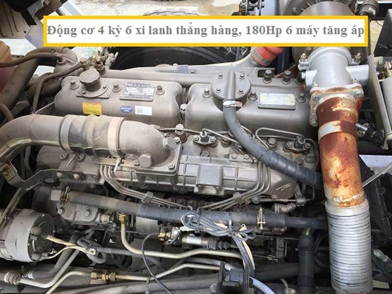 Xe ben Dongfeng Hoàng Huy 8 tấn đời 2020-2021 - động cơ