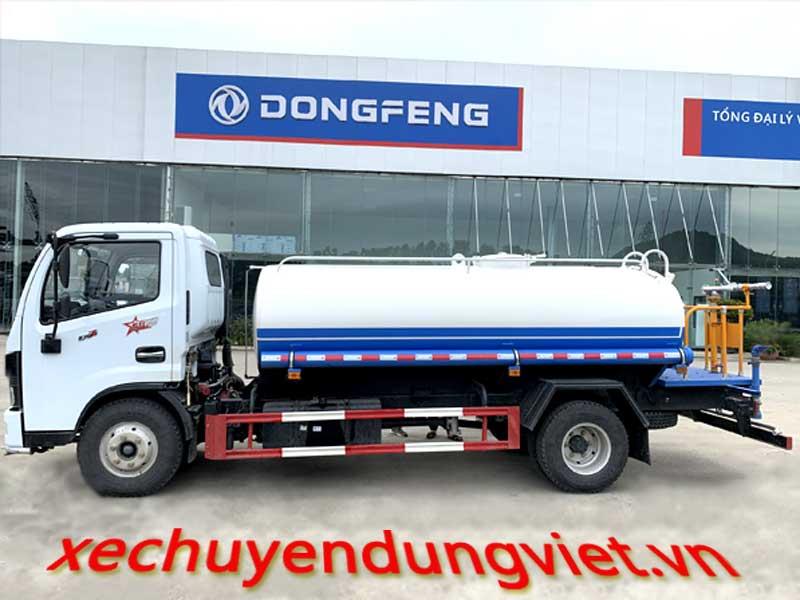 Xe xitec chở nước rửa đường 5m3 Dongfeng Euro 6 – giải pháp hiệu quả cho vệ sinh đô thị