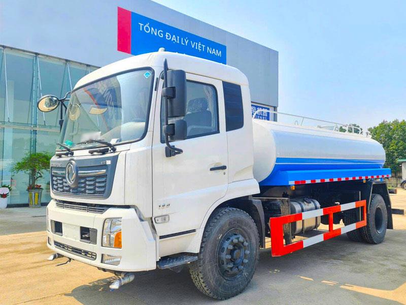 Xe bồn chở nước rửa đường Dongfeng 9 khối Euro5 - Kinh tế, linh hoạt, hiệu quả