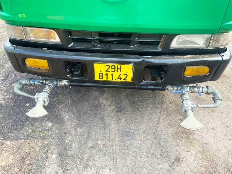 Xe phun nước rửa đường tưới cây 13 khối cũ - giải pháp kinh tế hiệu quả