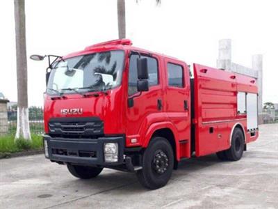 Xe cứu hỏa chữa cháy Isuzu FVR34LE4 6.6 khối