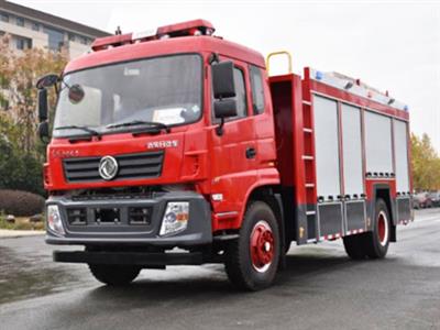 Xe cứu hỏa chữa cháy Dongfeng 6 khối nước - 1 khối bọt nhập khẩu