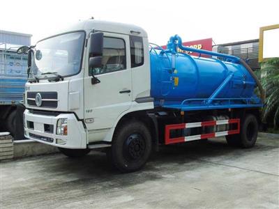 Xe hút bùn hút chất thải Dongfeng 8 khối nhập khẩu 4