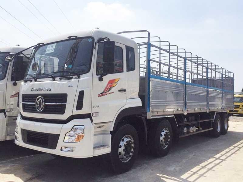 Xe tải Dongfeng Hoàng Huy YC310 4 chân thùng bạt 18 tấn